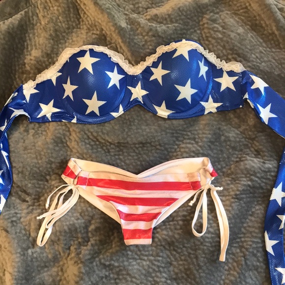 reckless bikinis Other - Custom 4th of July bikini